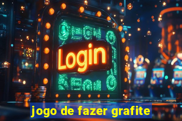 jogo de fazer grafite