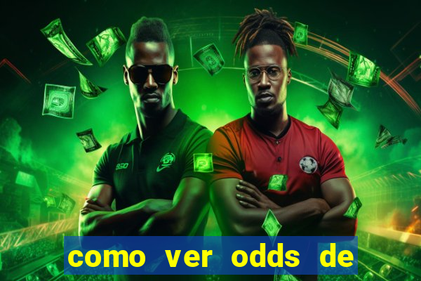 como ver odds de jogos passados