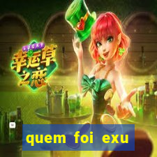 quem foi exu caveira em vida