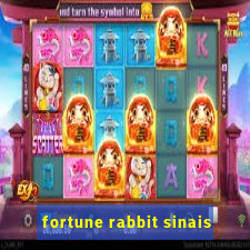 fortune rabbit sinais