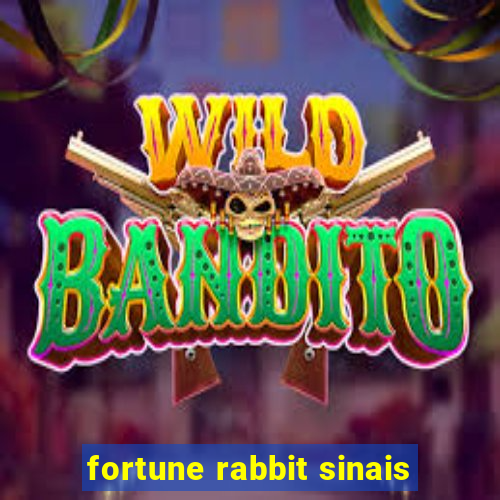 fortune rabbit sinais