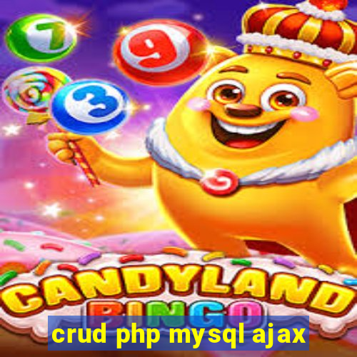 crud php mysql ajax