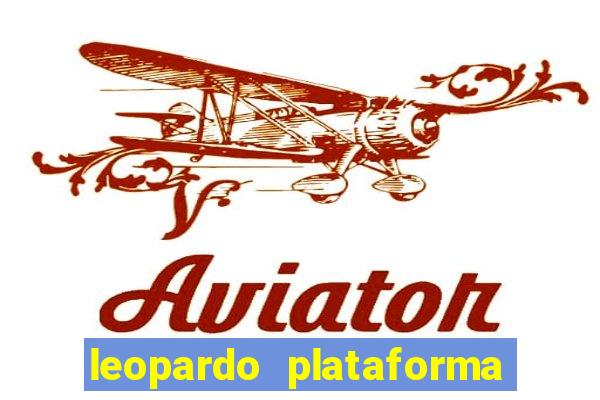 leopardo plataforma de jogos