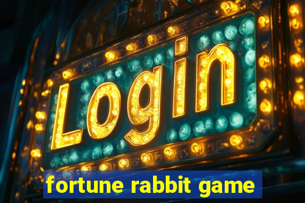 fortune rabbit game