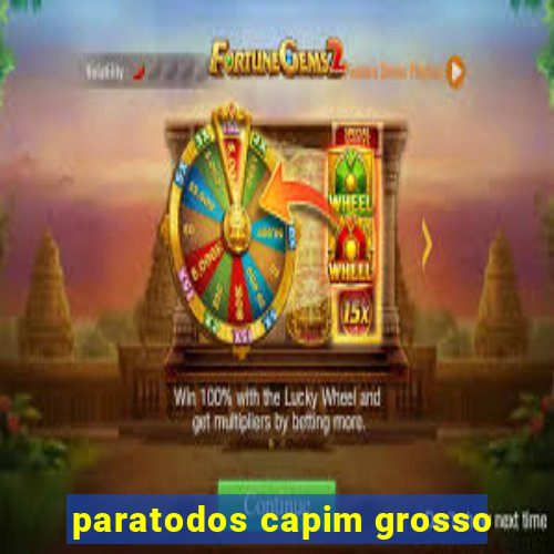 paratodos capim grosso