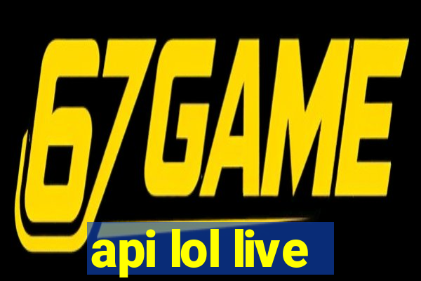 api lol live