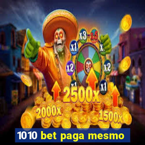 1010 bet paga mesmo