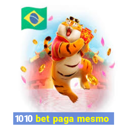 1010 bet paga mesmo