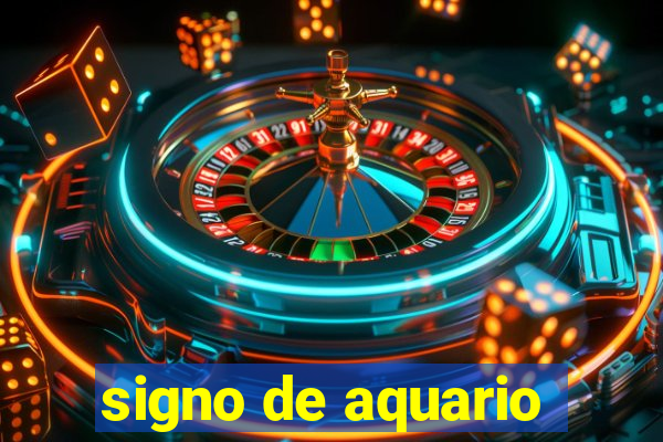 signo de aquario