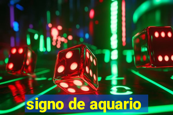 signo de aquario