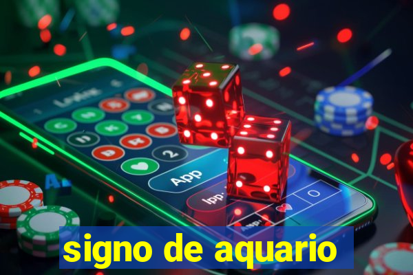 signo de aquario