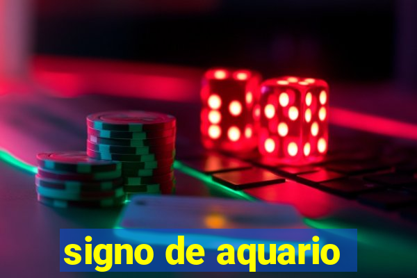 signo de aquario