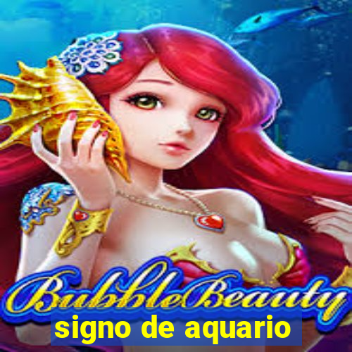 signo de aquario