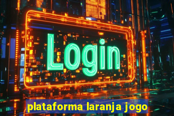 plataforma laranja jogo