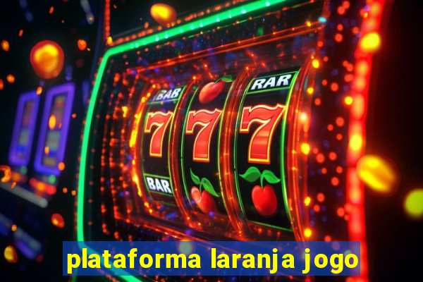 plataforma laranja jogo