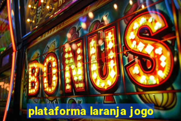 plataforma laranja jogo