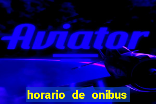 horario de onibus joinville vila nova via walmor harger