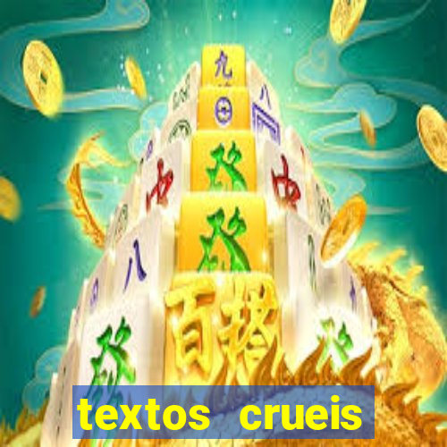 textos crueis demais pdf