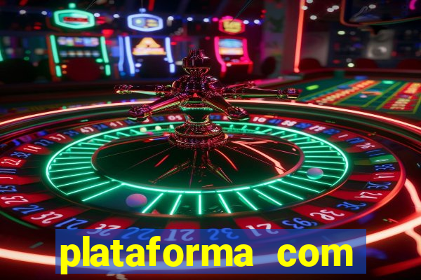 plataforma com porcentagem de ganhos