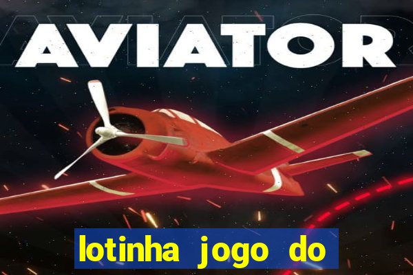 lotinha jogo do bicho como funciona