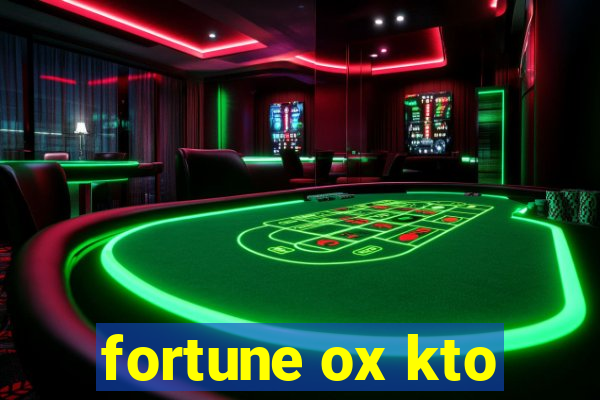 fortune ox kto