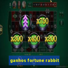 ganhos fortune rabbit