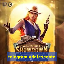 telegram adolescente