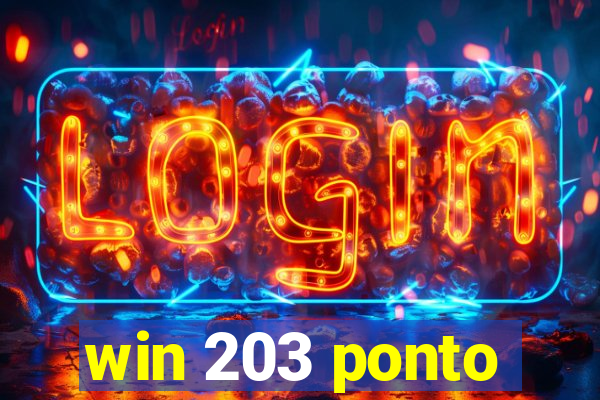 win 203 ponto