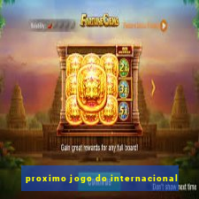 proximo jogo do internacional