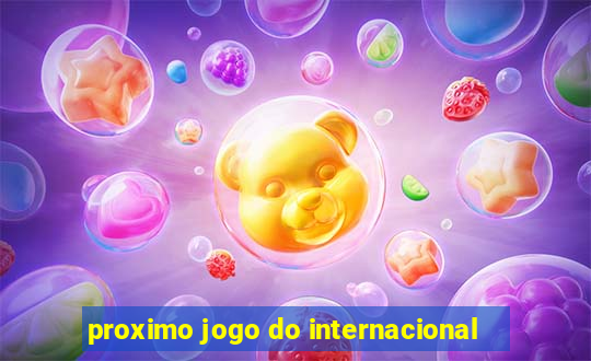 proximo jogo do internacional