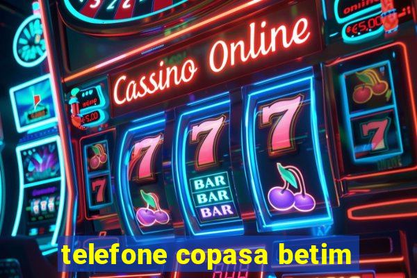 telefone copasa betim