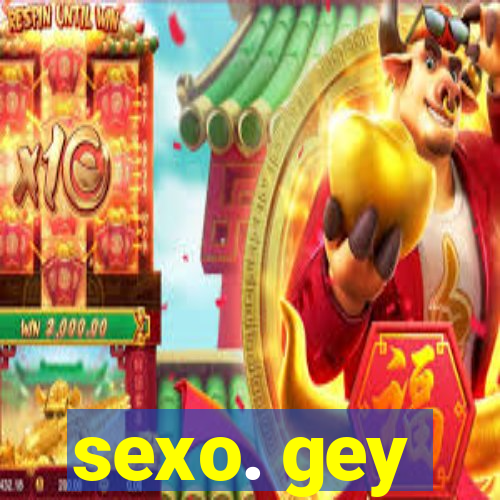 sexo. gey