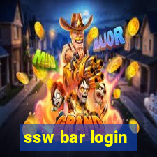 ssw bar login