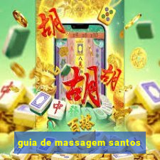 guia de massagem santos