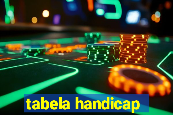 tabela handicap