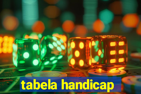 tabela handicap