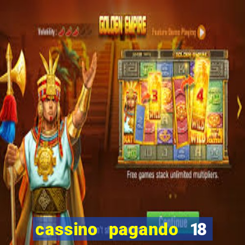 cassino pagando 18 reais no cadastro