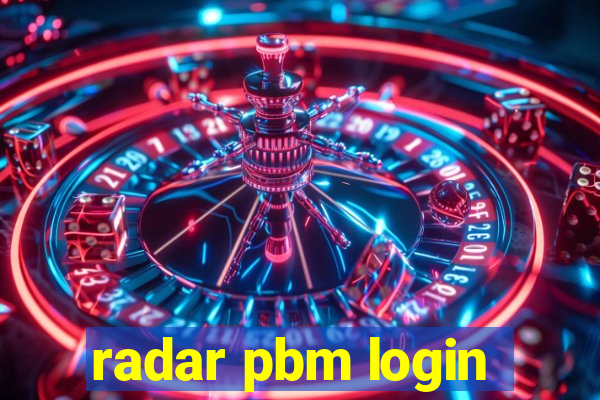 radar pbm login