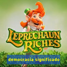 democracia significado