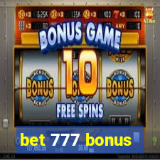 bet 777 bonus