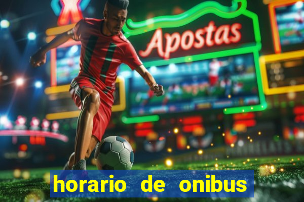 horario de onibus santos dumont x juiz de fora