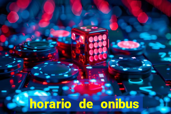 horario de onibus santos dumont x juiz de fora