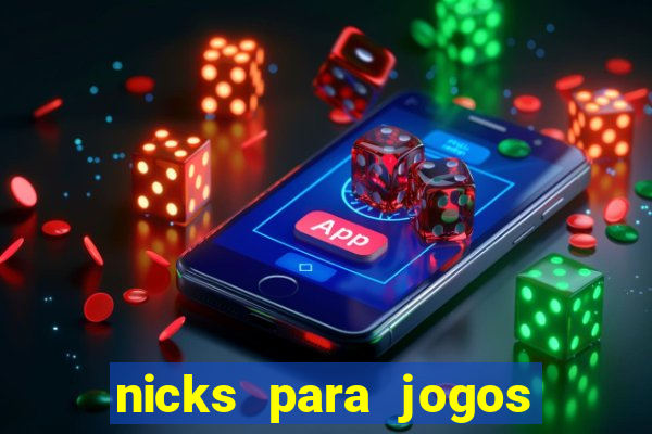 nicks para jogos de tiro