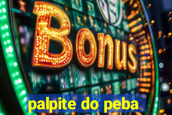 palpite do peba