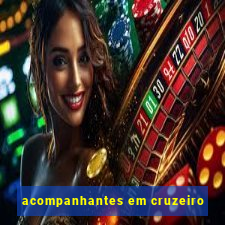 acompanhantes em cruzeiro