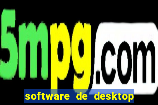 software de desktop remoto para windows anydesk