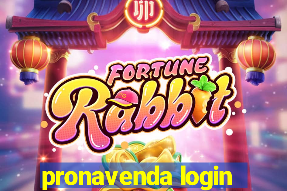 pronavenda login