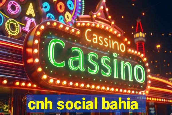 cnh social bahia