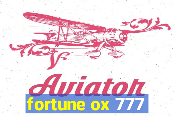 fortune ox 777