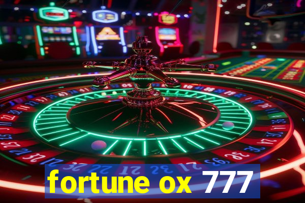 fortune ox 777